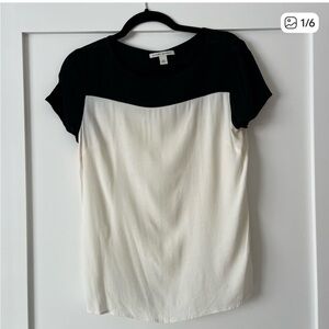 Banana Republic Black and White Blouse